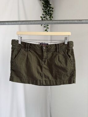 Polo low rise mini skirt